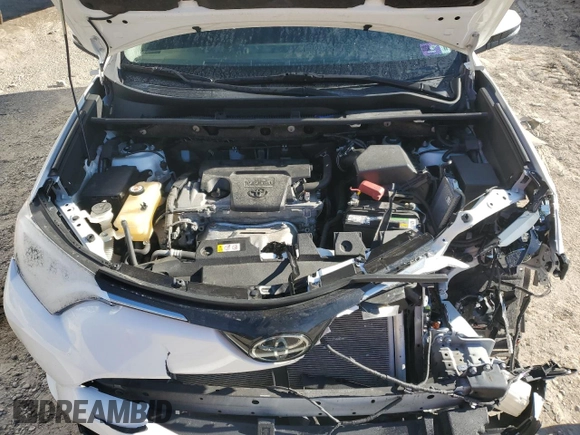 2018 Toyota RAV4 XLE with VIN JTMRFREV7JJ741076, listed as a Copart auction lot 45454135 with 128,402 mi miles and Salvage Title. Bid and sale history available at carsss.com. Image 11.