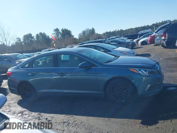2017 Hyundai Sonata 2.4L with VIN 5NPE24AF8HH500464, listed as a IAAI auction lot 41743598 with 180,420 mi miles and . Bid and sale history available at carsss.com. Image 13.