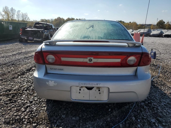 2003 Chevrolet Cavalier with VIN 1G1JC52F437246855, listed as a Copart auction lot 77211204 with 268,549 mi miles and Salvage Title. Bid and sale history available at carsss.com. Image 6.