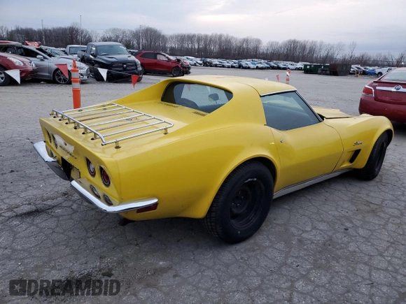 1972 Chevrolet Corvette with VIN 1Z37K2S521218, listed as a Copart auction lot 84444904 with 71,326 mi miles and Salvage title. Bid and sale history available at DreamBid. Image 3.