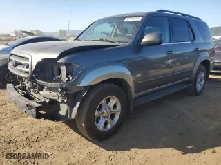 2004 Toyota Sequoia SR5 with VIN 5TDZT34A94S237866, listed as a Copart auction lot 52786305 with 184,678 mi miles and Salvage Title. Bid and sale history available at carsss.com. Image 1.
