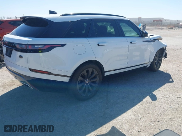 2018 Land Rover Range Rover Velar R-Dynamic SE with VIN SALYL2RV2JA747334, listed as a IAAI auction lot 41834587 with 79,780 mi miles. Bid and sale history available at carsss.com. Image 4.