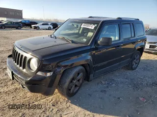 2017 Jeep Patriot Sport SE with VIN 1C4NJPBA5HD131818, listed as a Copart auction lot 86008414 with 87,291 mi miles and Salvage Title. Bid and sale history available at carsss.com. Image 1.