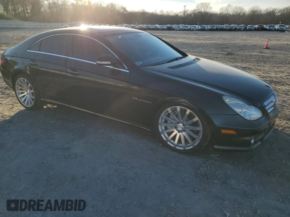 2006 Mercedes-Benz CLS-Class AMG with VIN WDDDJ76X96A060394, listed as a Copart auction lot 45577335 with 144,604 mi miles and Clean Title. Bid and sale history available at carsss.com. Image 4.