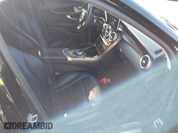 2017 Mercedes-Benz C 300 with VIN 55SWF4KB4HU206545, listed as a IAAI auction lot 41429426 with 92,107 mi miles and . Bid and sale history available at carsss.com. Image 5.