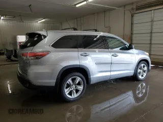 2015 Toyota Highlander Limited with VIN 5TDDCRFH1FS011914, listed as a Copart auction lot 54375325 with 164,661 mi miles and Salvage title. Bid and sale history available at DreamBid. Image 3.