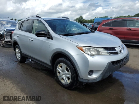 2013 Toyota RAV4 LE with VIN JTMBFREV9DD031956, listed as a Copart auction lot 59894725 with 116,368 mi miles and Salvage title. Bid and sale history available at DreamBid. Image 4.