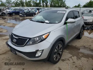 2013 Kia Sportage SX with VIN KNDPCCA69D7512637, listed as a Copart auction lot 53219644 with 87,076 mi miles and Clean Title. Bid and sale history available at carsss.com. Image 1.