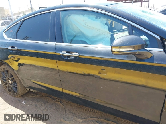 2016 Ford Fusion Titanium with VIN 3FA6P0K9XGR390364, listed as a IAAI auction lot 42165029 with 188,693 mi miles and . Bid and sale history available at DreamBid. Image 14.