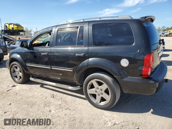 2007 Dodge Durango Limited with VIN 1D8HD58237F542454, listed as a Copart auction lot 75295324 with 113,103 mi miles and Salvage title. Bid and sale history available at DreamBid. Image 2.