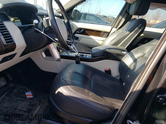 2019 Land Rover Range Rover with VIN SALGS2RE6KA520485, listed as a Copart auction lot 52770925 with 94,076 mi miles and Salvage title. Bid and sale history available at DreamBid. Image 7.