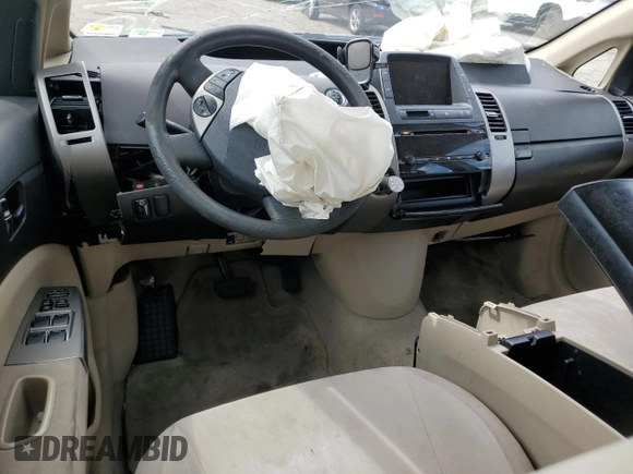 2005 Toyota Prius with VIN JTDKB20U253011735, listed as a Copart auction lot 51183875 with Not Provided miles and Salvage Title. Bid and sale history available at DreamBid. Image 8.