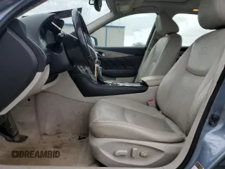 2014 Infiniti Q50 Sport with VIN JN1BV7AR9EM693217, listed as a Copart auction lot 50870335 with 149,854 mi miles and Salvage Title. Bid and sale history available at carsss.com. Image 7.