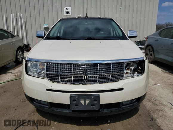 2007 Lincoln MKX with VIN 2LMDU88C07BJ19596, listed as a Copart auction lot 52632455 with 144,370 mi miles and Clean Title. Bid and sale history available at carsss.com. Image 5.
