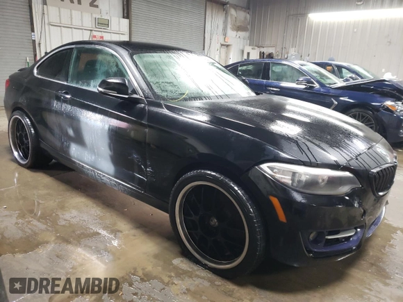 2016 BMW 2 Series 228i with VIN WBA1F9C55GV742645, listed as a Copart auction lot 74060104 with Not Provided miles and Clean Title. Bid and sale history available at DreamBid. Image 4.