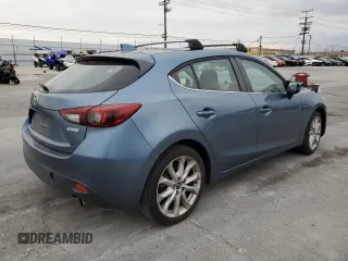 2014 Mazda 3 S Grand Touring with VIN JM1BM1M36E1206853, listed as a Copart auction lot 41809465 with 106,259 mi miles and Non Repairable. Bid and sale history available at DreamBid. Image 3.