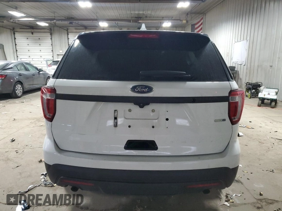 2016 Ford Utility Police Interceptor with VIN 1FM5K8ARXGGD17132, listed as a Copart auction lot 89099005 with 174,017 mi miles and Non Repairable. Bid and sale history available at carsss.com. Image 6.
