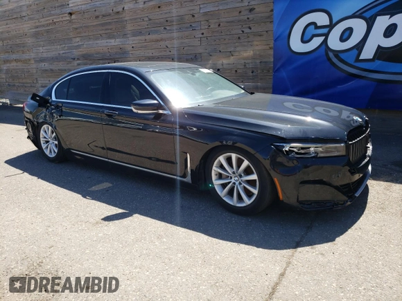 2020 BMW 7 Series with VIN DPSMN178933, listed as a Copart auction lot 53672654 with 37,383 mi miles and . Bid and sale history available at DreamBid. Image 4.