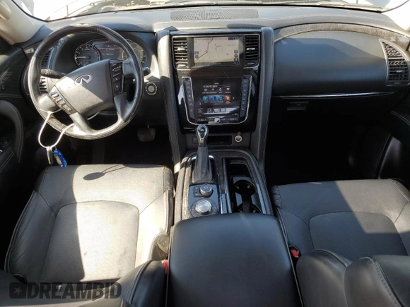 2020 Infiniti QX80 LUXE with VIN JN8AZ2NE0L9252099, listed as a Copart auction lot 48903275 with 88,500 mi miles and Salvage Title. Bid and sale history available at carsss.com. Image 8.