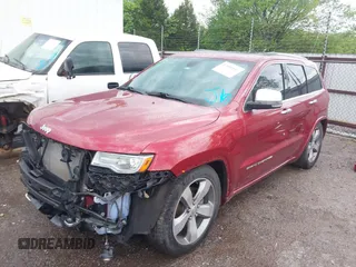 2014 Jeep Grand Cherokee Overland with VIN 1C4RJFCG9EC460165, listed as a IAAI auction lot 42092137 with 131,802 mi miles and . Bid and sale history available at DreamBid. Image 18.