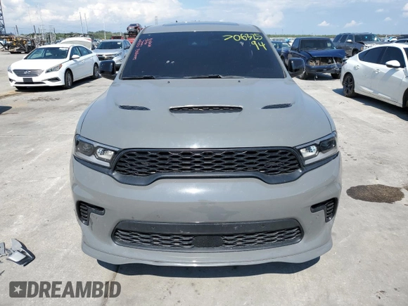 2021 Dodge Durango SRT Hellcat with VIN 1C4SDJH91MC683031, listed as a Copart auction lot 70632594 with 16,244 mi miles and Salvage Title. Bid and sale history available at DreamBid. Image 5.