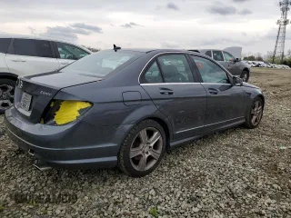 2011 Mercedes-Benz C-Class C 300 Sport with VIN WDDGF8BB0BR149653, listed as a Copart auction lot 52490125 with 95,315 mi miles and Salvage Title. Bid and sale history available at carsss.com. Image 3.