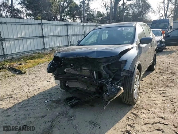 2016 Nissan Rogue S with VIN KNMAT2MV6GP670344, listed as a Copart auction lot 50299805 with 186,850 mi miles and Salvage Title. Bid and sale history available at carsss.com. Image 12.