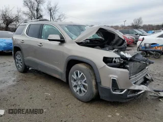 2023 GMC Acadia SLT with VIN 1GKKNML48PZ171556, listed as a Copart auction lot 88876595 with Not Provided miles and Non Repairable. Bid and sale history available at DreamBid. Image 4.