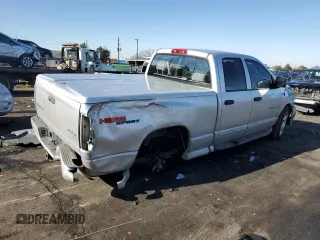 2004 Dodge 1500 SLT with VIN 1D7HU18D94J246779, listed as a Copart auction lot 43258055 with 126,774 mi miles and Salvage Title. Bid and sale history available at carsss.com. Image 3.