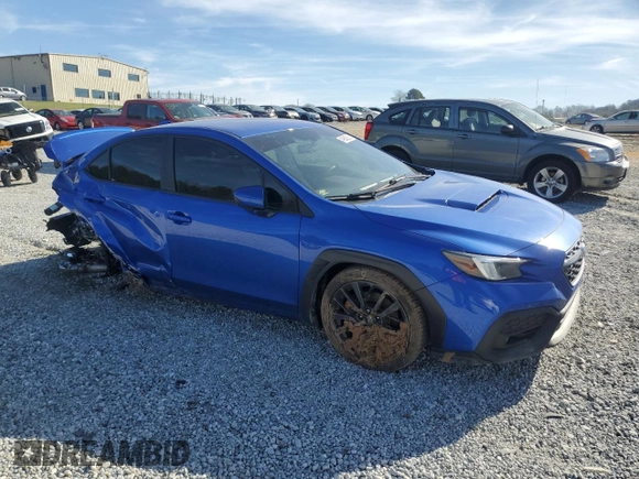 2022 Subaru WRX Premium with VIN JF1VBAH62N8009960, listed as a Copart auction lot 49588285 with 33,138 mi miles and Salvage title. Bid and sale history available at DreamBid. Image 4.