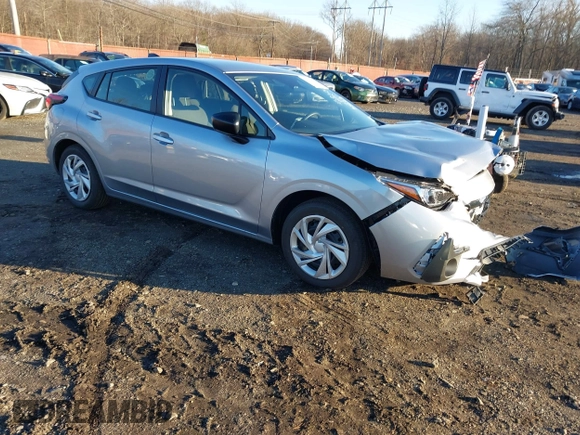 2024 Subaru Impreza z VIN JF1GUABC9R8858653, wystawiony jako IAAI lot #41079258 z przebiegiem 1 073 mil mil oraz . Historia ofert i sprzedaży dostępna na DreamBid. Obrazek 1.