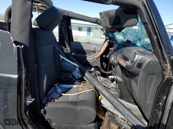 2012 Jeep Wrangler Sport with VIN 1C4AJWAG4CL227968, listed as a Copart auction lot 45925685 with 134,755 mi miles and Salvage title. Bid and sale history available at DreamBid. Image 11.