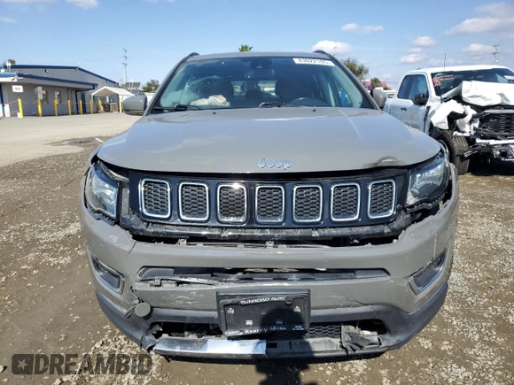 2021 Jeep Compass Limited with VIN 3C4NJCCB5MT559344, listed as a Copart auction lot 43022105 with 78,274 mi miles and Salvage Title. Bid and sale history available at carsss.com. Image 5.