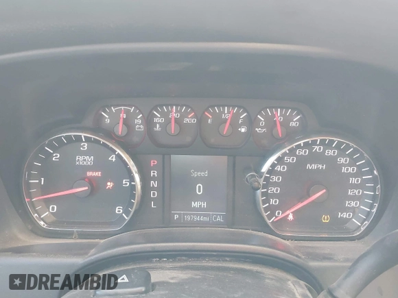 2017 Chevrolet Silverado 1500 Work Truck with VIN 1GCVKNEC6HZ335156, listed as a IAAI auction lot 41169972 with 197,944 mi miles. Bid and sale history available at carsss.com. Image 7.