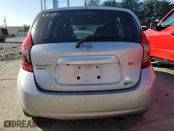 2014 Nissan Note S Plus with VIN 3N1CE2CP6EL371745, listed as a Copart auction lot 61021895 with 69,712 mi miles and Clean title. Bid and sale history available at DreamBid. Image 6.