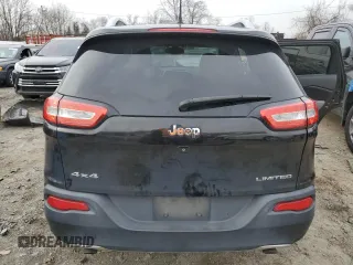 2014 Jeep Cherokee Limited with VIN 1C4PJMDS0EW169860, listed as a Copart auction lot 86389624 with 185,121 mi miles and Salvage Title. Bid and sale history available at carsss.com. Image 6.