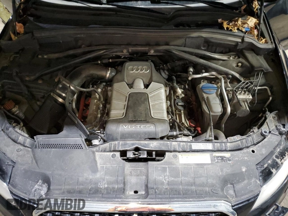 2014 Audi Q5 Premium Plus with VIN WA1DGAFPXEA032411, listed as a Copart auction lot 89115195 with 183,028 mi miles and Salvage Title. Bid and sale history available at carsss.com. Image 13.