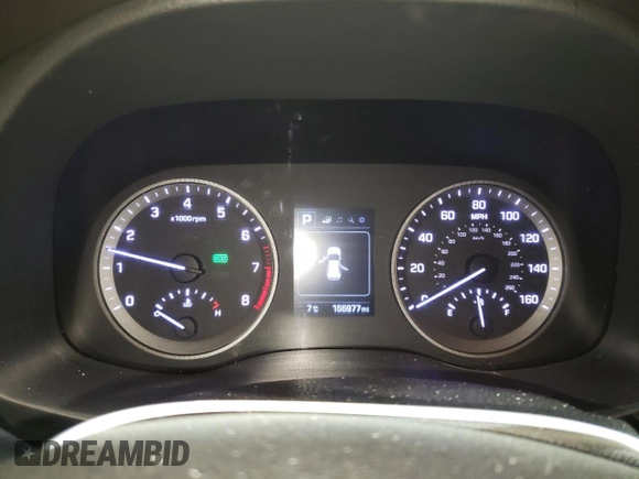2018 Hyundai Tucson SEL z VIN KM8J3CA42JU743778, wystawiony jako Copart lot #46053665 z przebiegiem 166 977 mil mil oraz Szkoda całkowita • Salvage title. Historia ofert i sprzedaży dostępna na DreamBid. Obrazek 9.