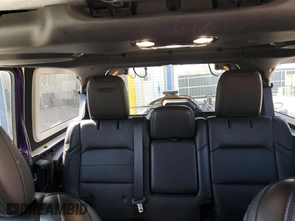2023 Jeep Wrangler Sahara с VIN 1C4HJXEN9PW589084, выставлен на аукционе Copart как лот 54208125 с пробегом 48 943 миль миль и Списание • Salvage title. История ставок и продаж доступна на DreamBid. Изображение 10.
