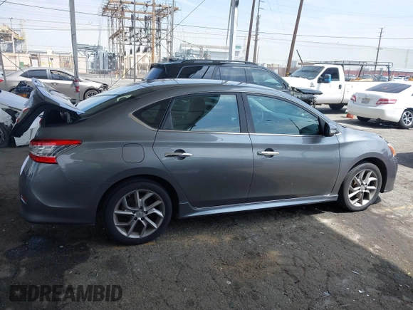 2015 Nissan Sentra SR with VIN 3N1AB7AP6FY217976, listed as a IAAI auction lot 42031415 with 130,572 mi miles and . Bid and sale history available at DreamBid. Image 13.