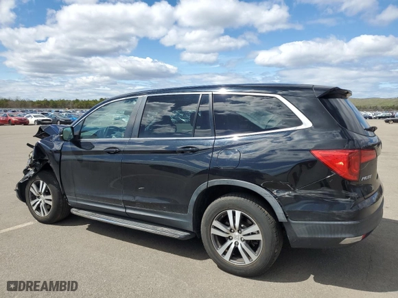 2018 Honda Pilot EX-L with VIN 5FNYF5H50JB023926, listed as a Copart auction lot 53057945 with 57,851 mi miles and Salvage Title. Bid and sale history available at carsss.com. Image 2.