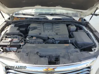 2012 Infiniti QX56 7-passenger with VIN JN8AZ2NF3C9518742, listed as a Copart auction lot 56838314 with 102,622 mi miles and Salvage Title. Bid and sale history available at carsss.com. Image 13.