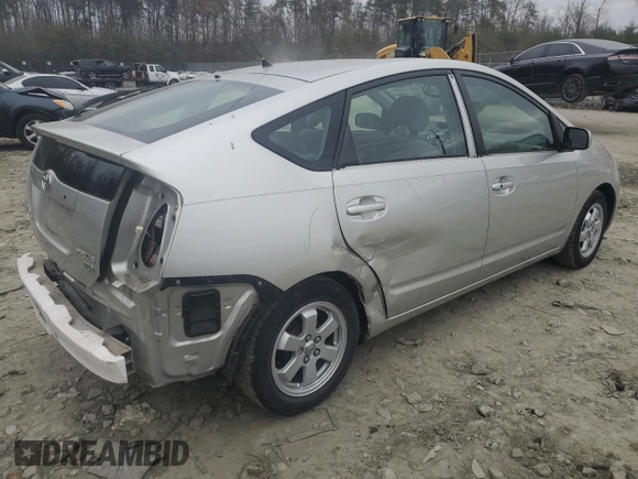 2005 Toyota Prius with VIN JTDKB22U850123907, listed as a Copart auction lot 83674834 with 59,912 mi miles and Salvage Title. Bid and sale history available at carsss.com. Image 3.