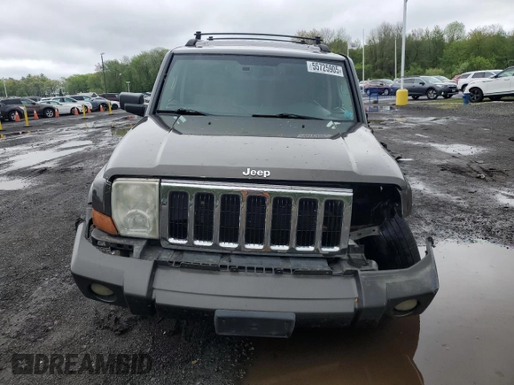 2006 Jeep Commander Limited z VIN 1J8HG58236C299193, wystawiony jako Copart lot #55725905 z przebiegiem 171 946 mil mil oraz Szkoda całkowita • Salvage title. Historia ofert i sprzedaży dostępna na DreamBid. Obrazek 5.