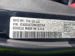 2022 Dodge Durango R/T z VIN 1C4SDJCT2NC222764, wystawiony jako IAAI lot #41894141 z przebiegiem 36 929 mil mil oraz . Historia ofert i sprzedaży dostępna na DreamBid. Obrazek 9.