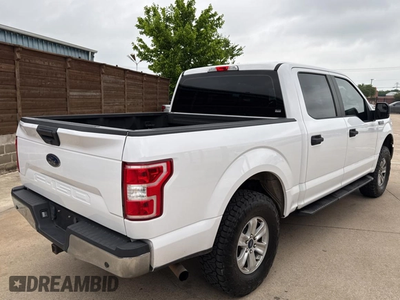 2019 Ford F-150 XL with VIN 1FTEW1E50KKE77307, listed as a Copart auction lot 54669895 with 181,017 mi miles and Clean Title. Bid and sale history available at carsss.com. Image 4.