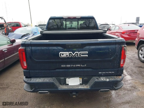 2020 GMC Sierra 1500 Denali with VIN 1GTU9FEL2LZ162726, listed as a IAAI auction lot 41442855 with 142,272 mi miles. Bid and sale history available at carsss.com. Image 15.