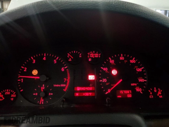 1998 Audi A4 с VIN WAUGD28D9WA228097, выставлен на аукционе Copart как лот 52101205 с пробегом 157 087 миль миль и Чистый • Clean title. История ставок и продаж доступна на DreamBid. Изображение 9.