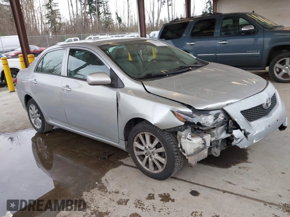 2009 Toyota Corolla with VIN JTDBL40E299069381, listed as a IAAI auction lot 41838258 with 197,992 mi miles. Bid and sale history available at carsss.com. Image 1.