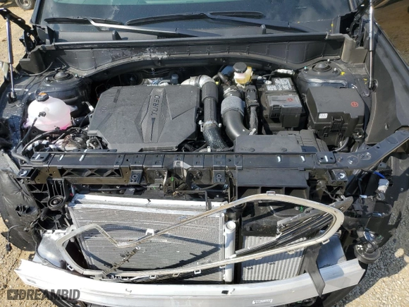 2024 Hyundai Santa Fe Calligraphy with VIN 5NMP54GL7RH032447, listed as a Copart auction lot 70282364 with 3,670 mi miles and Salvage Title. Bid and sale history available at carsss.com. Image 12.